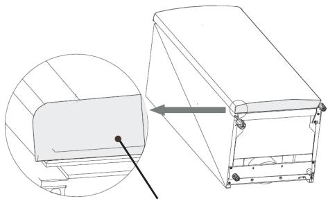 PROLINE TR1201WH - Installation du patin de support en caoutchouc - 1
