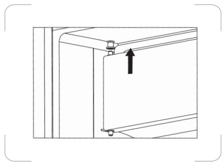 PROLINE TR1201WH - Inversion de la porte du congélateur - 4