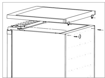 PROLINE TR1201WH - INVERSION DU CÔTÉ D'OUVERTURE DE LA PORTE - 7