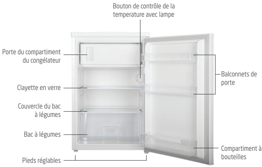 PROLINE TR1201WH - DESCRIPTION DU PRODUIT - 1