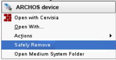 ARCHOS 43 ANDROID 16 GO - Déconnexion - 3