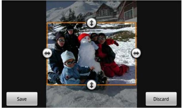 ARCHOS 43 ANDROID 16 GO - ROGNAGE D'UNE IMAGE - 2