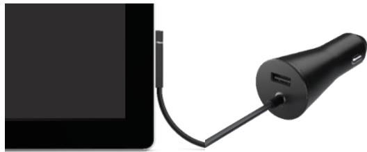 MICROSOFT Surface 2 326B - Chargeur voiture allume-cigare via USB - 1