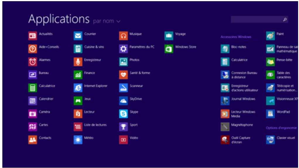 MICROSOFT Surface 2 326B - Recherche et ouverture d'applications - 1