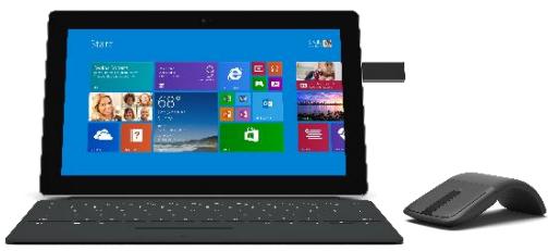 MICROSOFT Surface 2 326B - Utilisation d'une souris - 1