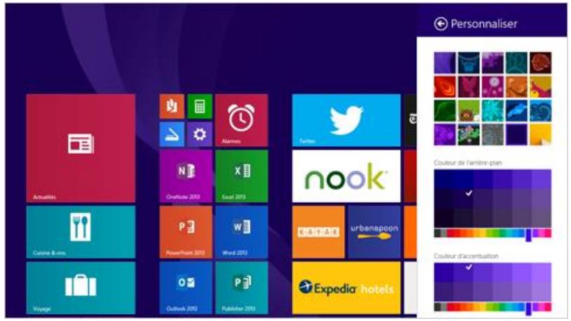 MICROSOFT Surface 2 326B - Couleurs et arrière-plan - 1