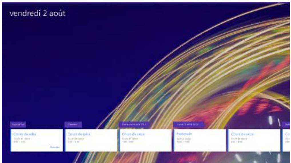 MICROSOFT Surface 2 326B - Calendrier et rappels - 1
