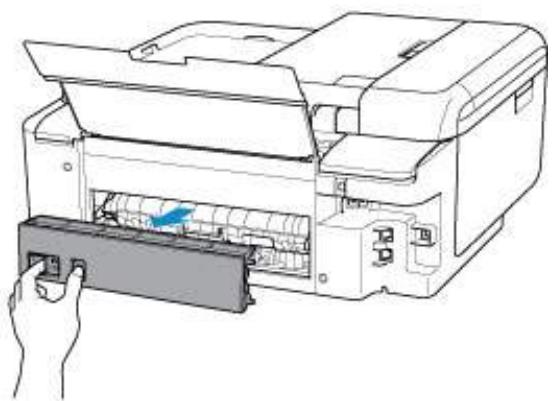 CANON TR7550 - Retirez le capot arrêt. - 2