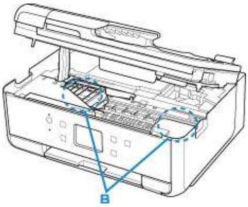 CANON TR7550 - Assurez-vous que tout le papier coince est retiré. - 1