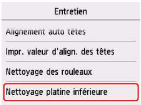 CANON TR7550 - Entretien. - 1