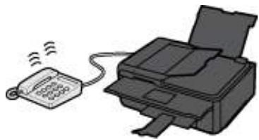 CANON TR7550 - Si l'option mode priorité tel est sélectionnée : - 1