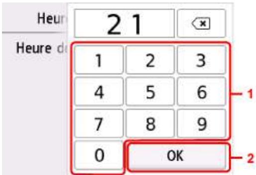 CANON TR7550 - Sélectionnez utilisation mode silencieux ou utilisation pdf heures spécifiées. - 2