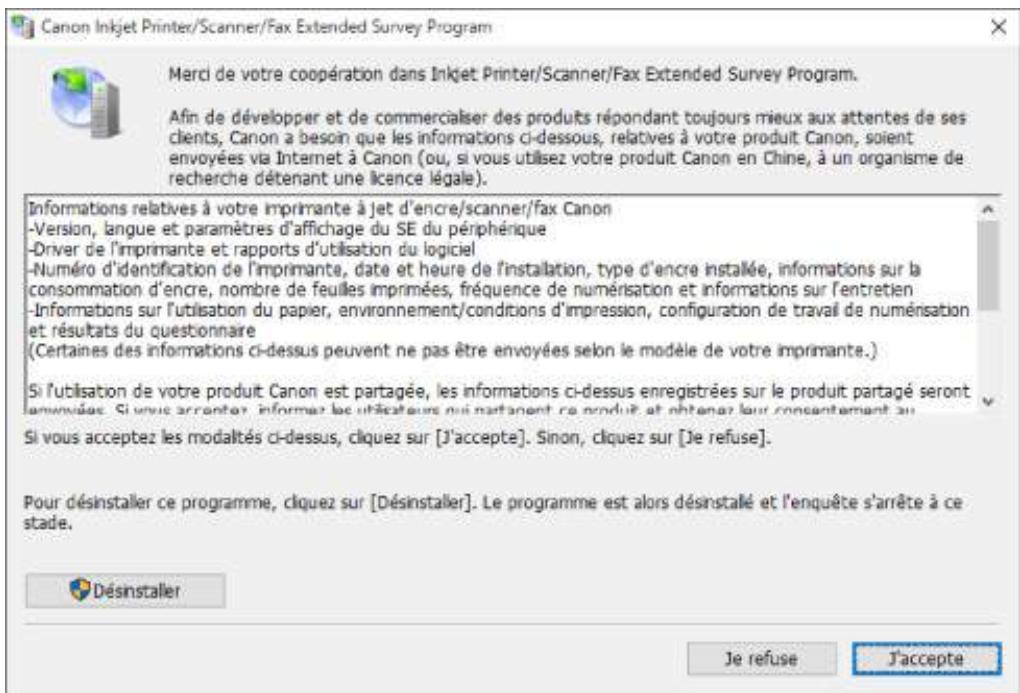 CANON TR7550 - Autres messages d'erreur (windows) - 4