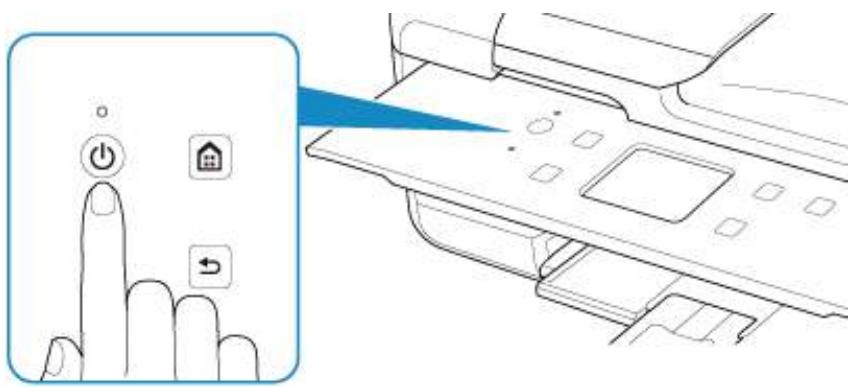 CANON TR7550 - Mise hors tension de l'imprimante - 1