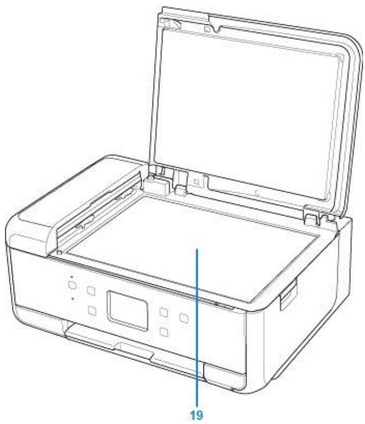 CANON TR7550 - Extension du bac de sortie papier - 1