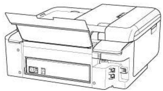 CANON TR7550 - Replacez le capot arrêt. - 2