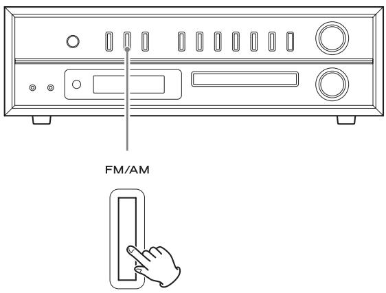 CANON LPP1000 - Écoute d'une station préréglée (preset) - 1