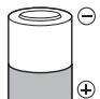 OLYMPUS FE-120X - - The following AA (R6) batteries cannot be used. - 1