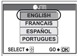 OLYMPUS FE-120X - Select a language - 1