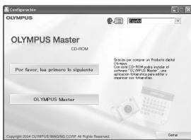OLYMPUS FE-120X - a. Instale el software - 1