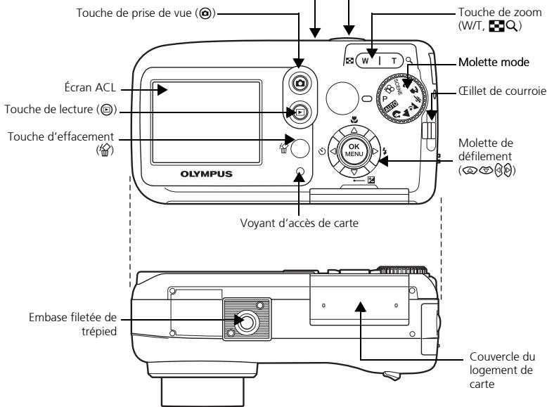 OLYMPUS FE-120X - L'APPAREIL EN ILLUSTRATIONS - 3