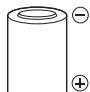 OLYMPUS FE-120X - - The following AA (R6) batteries cannot be used. - 2