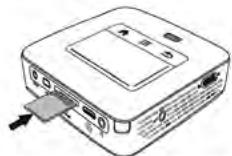 XSORIES X-PROJECT WiFi - Mise en place d'une carte memoire - 1