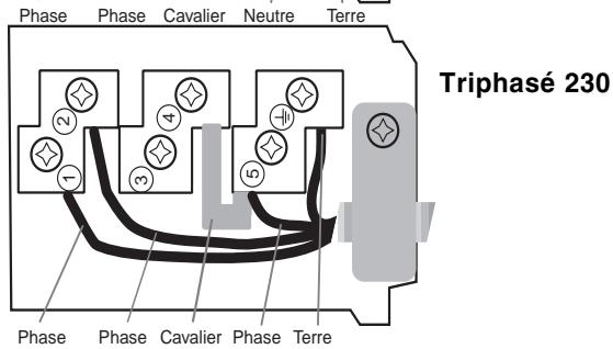 SCHOLTES TI 6523 - Branchement du cable d'alimentation au réseau électrique - 2