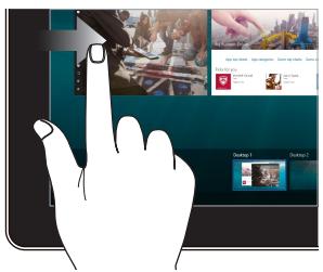ASUS V241iCUK-WA186T - Fonctionnalités multi-gestes de l'écran tactile sous Windows® 10 - 1