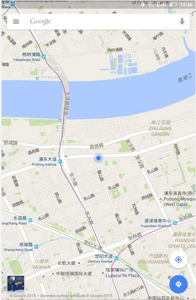 LENOVO Tab3-710 - Recherche d'un emplacement. - 1