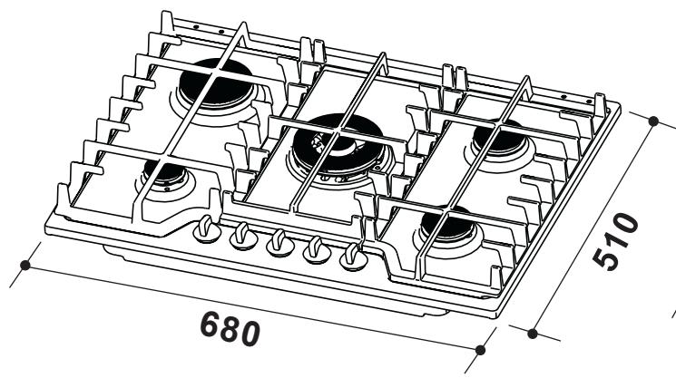 ARTHUR MARTIN TG5042N - Encastrement - 1