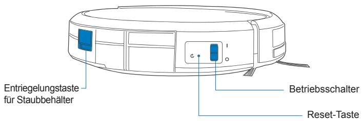 ECOVACS D600 - Produktzeichnung - 2