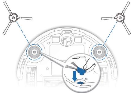 ECOVACS D600 - Seitenbürsten - 3