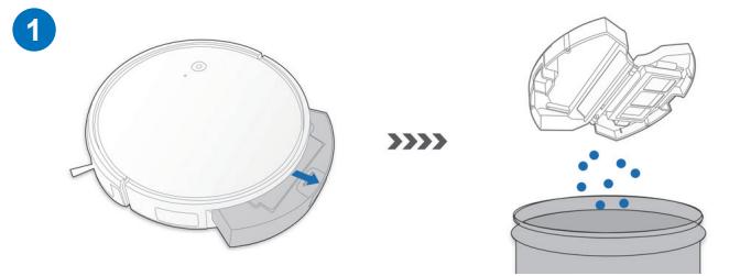 ECOVACS D600 - Pausieren, Beenden des Ruhemodus, Ausschalten - 5