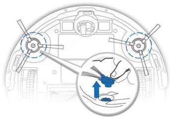 ECOVACS D600 - Cepillos laterales - 1