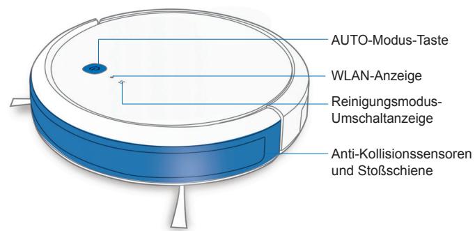 ECOVACS D600 - Produktzeichnung - 1