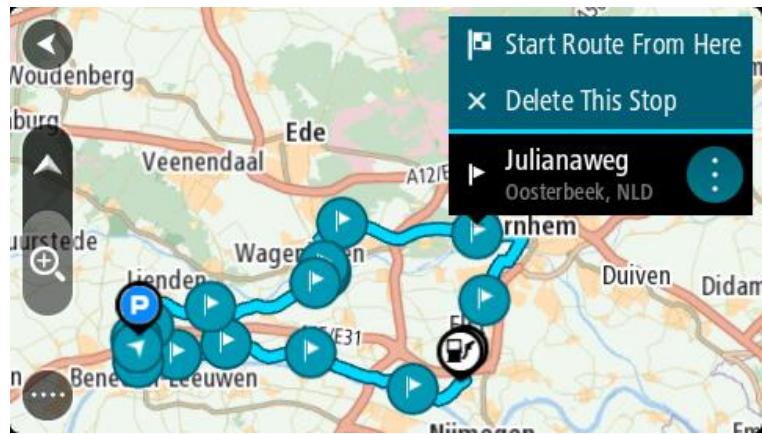 TOMTOM GPSGOCLASSIC5EUROPE49 - Se rendre à un arrêt d'un parcours enregistré - 2