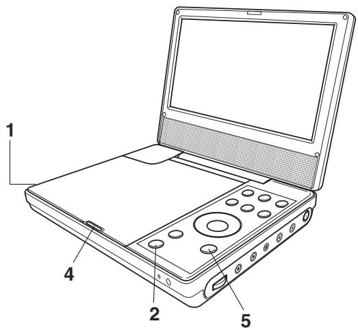 TOSHIBA SD P90 DT NOIR - Preparatifs - 1