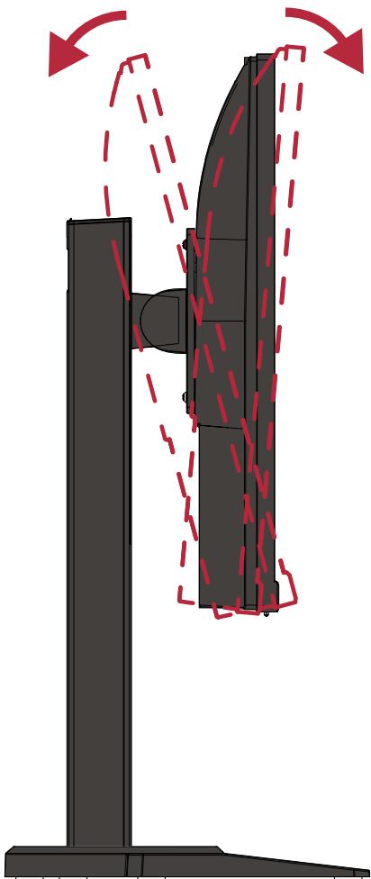 VIEWSONIC XG2705-2K - Tilt Angle Adjustment - 1