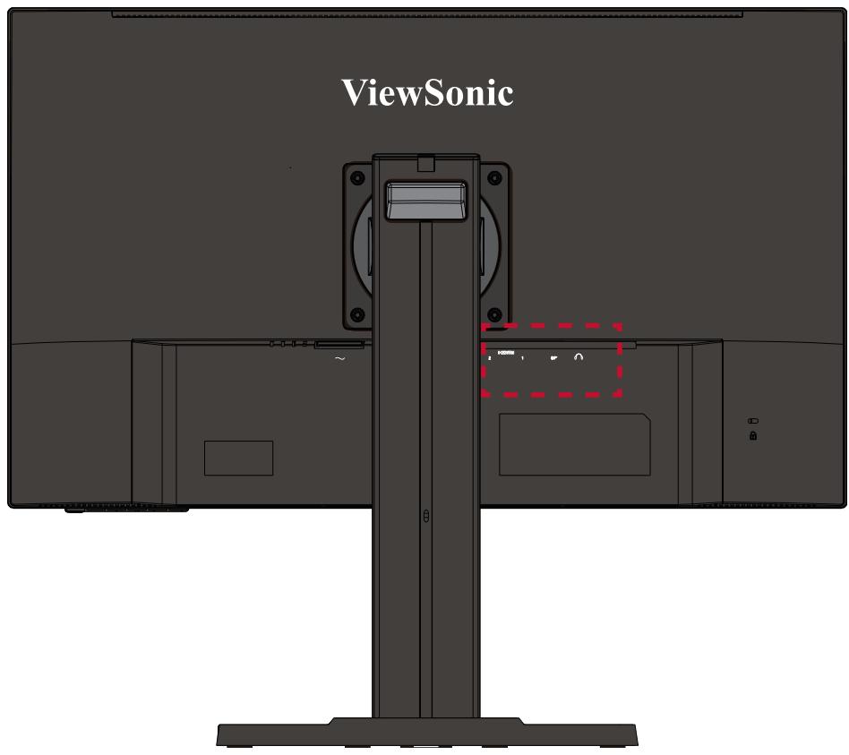 VIEWSONIC XG2705-2K - Connecting to Power - 3