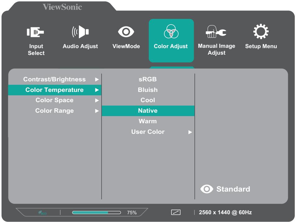 VIEWSONIC XG2705-2K - General Operations - 3