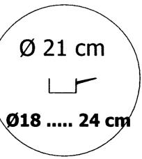 DE DIETRICH DTI 304 BE1 - Utilisez les zones de cuisson en fonction des recipients (suivant modele) - 2