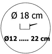 DE DIETRICH DTI 304 BE1 - Utilisez les zones de cuisson en fonction des recipients (suivant modele) - 1