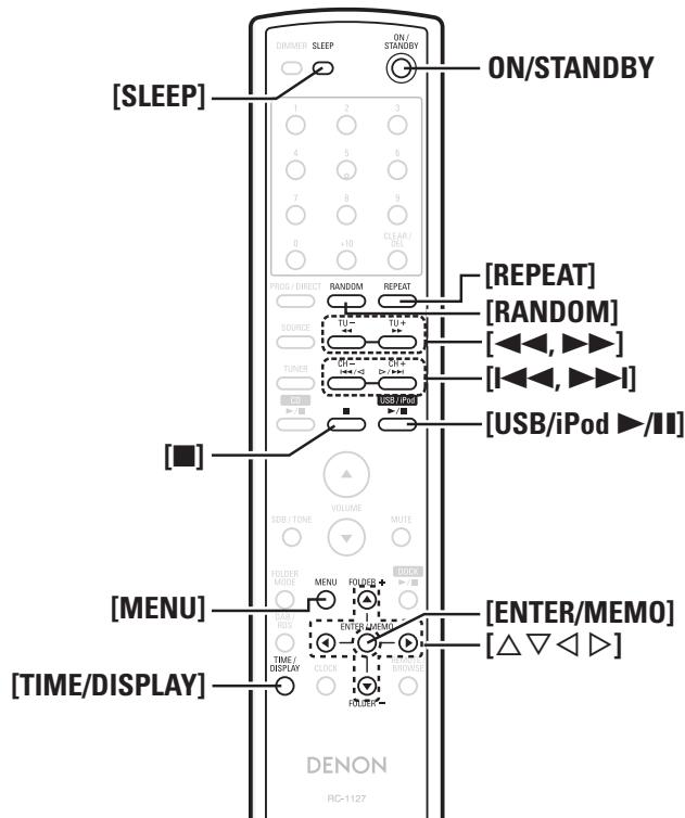DENON D-M38 - Symboles utilisés pour indiquer les touches dans ce manuel - 2