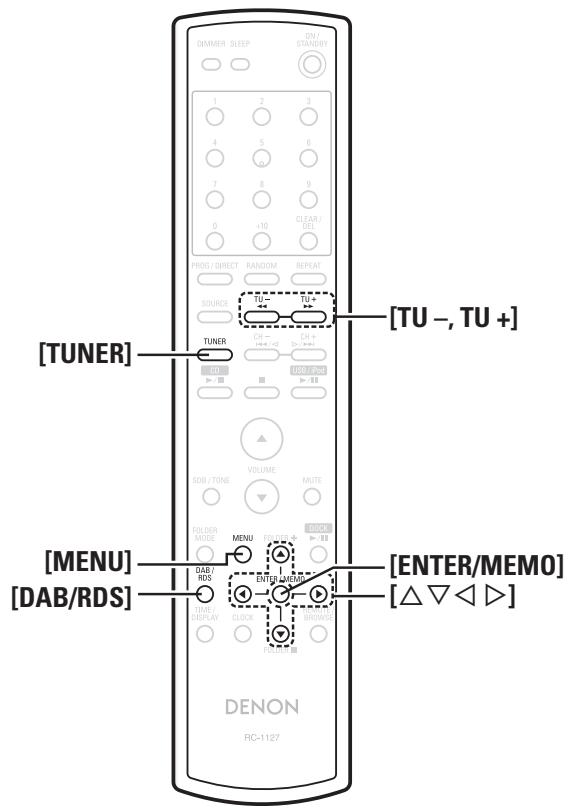 DENON D-M38 - Symboles utilisés pour indiquer les touches dans ce manuel - 1
