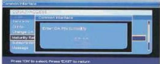 TOKA LTE-1420 - - Changement du niveau parental (verrouillage de certaines chaînes) - 1