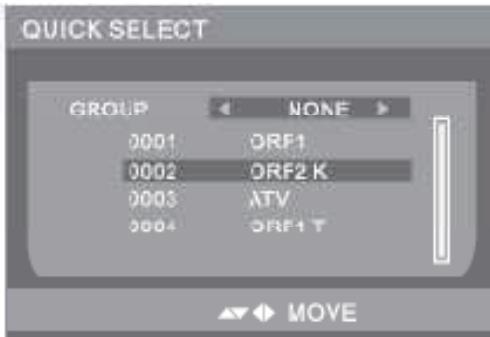 TOKA LTE-1420 - Pour selectionner la chaine rapidement - 1