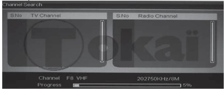 TOKA LTE-1420 - Recherche automatique - 1