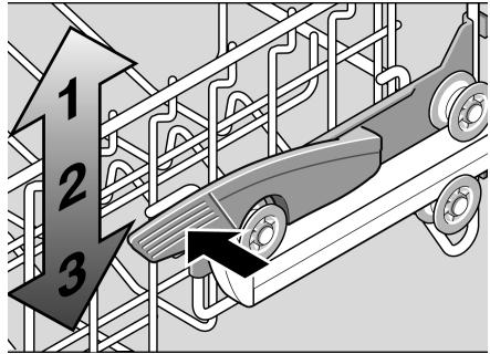 GAGGENEAU DF 241-161 - Panier à vaisselle supérieur avec manettes latérales (Rackmatic) - 1