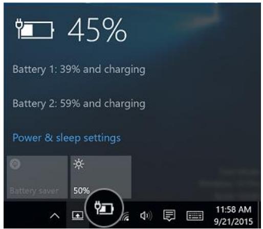 MICROSOFT S BOOK i7 1660 - Barre des tâches du Bureau - 1